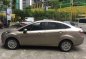 2013 Ford Fiesta AT Beige Sedan For Sale -0