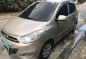 Hyundai i10 Automatic 2013 Beige For Sale -2