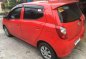 Toyota Wigo E 2016 Manual Red Hb For Sale -2