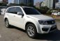 2015 Suzuki Grand Vitara AT White SUv For Sale -3