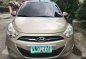 Hyundai i10 Automatic 2013 Beige For Sale -0