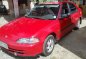 Honda Civic 1995 1.5 LX MT Red Sedan For Sale -0