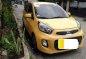 Fresh Kia Picanto 2017 1.0 MT Yellow For Sale -0