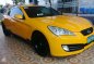 2011 Hyundai Genesis 2.0 Manual Yellow For Sale-0
