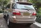 2011 Toyota Fortuner G Diesel Automatic Beige For Sale -5