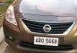 Nissan Almera 2015 AT Gray Sedan For Sale -3