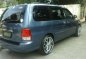 Fresh Kia Carnival 2002 MT Blue Van For Sale -0