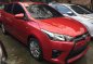 2016 Toyota Yaris 13 E Automatic Red Color for sale-0