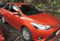 Grab Ready 2016 Toyota Vios E Automatic Orange for sale-0