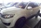 Toyota Fortuner 2012 Gasoline Automatic White-0