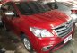 2014 Toyota Innova 2.5 E Variant Manual Red Diesel for sale-0