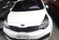 Kia Rio 2014 Gasoline Manual White for sale-1