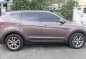 Hyundai Santa Fe 2014 Gasoline Automatic Brown for sale-5