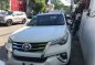 2017 Toyota Fortuner 2.4V 4x2 Automtic White (Diesel) for sale-0