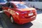 AT Toyota Vios E 2015 Orange Grab registered for sale-1