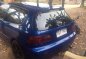 Honda Civic Eg Hatchback MT Blue For Sale -5