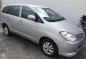 2009 Toyota Innova E AT Silver SUV For Sale -0