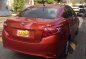 2016 Toyota Vios E AT Orange Sedan For Sale -3