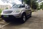 Honda CRV 4X2 2003 MT Silver SUV For Sale -0