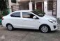 Mitsubishi Mirage 2015 G4 GLX White For Sale -0