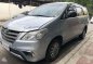 2016 Toyota Innova 2.5 E Automatic Silver Diesel for sale-0
