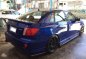 Subaru WRX 2010 MT Blue Sedan For Sale -3