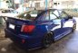 Subaru WRX 2010 MT Blue Sedan For Sale -3