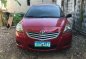 Toyota Vios 2012 Red Manual Sedan For Sale -0