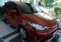 2016 Toyota Vios E A.T Orange Sedan For Sale -0