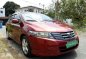 Honda City 2011 Matic Red Sedan For Sale -1