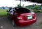 Toyota Vios 1.3 E 2009 Red Very Fresh For Sale -2