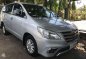 2016 Toyota Innova 2500E Automatic Silver Still Nego for sale-0