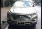 Hyundai Grand Santa Fe CRDI 2015 Silver For Sale -2