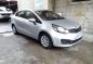 Fresh Kia Rio Sedan 2015 Manual Silver For Sale -4