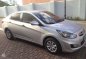 2013 Hyundai Accent Manual Silver For Sale -4