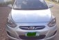 2013 Hyundai Accent Manual Silver For Sale -0