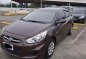 Hyundai Accent 2016 1.4L GL AT Brown For Sale -0