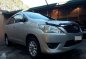 2013 Toyota Innova E MT Gas VVTi Silver For Sale -1