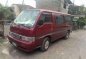 Fresh Nissan Urvan 2000 Red Van For Sale -2