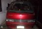 Nissan Urvan Well Maintained Red Van For Sale -1