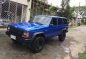 1997 Jeep Cherokee 4x4 Blue SUV For Sale -1