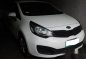 RUSH SALE KIA RIO LX 2012 model gasoline SEDAN white-3