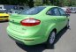 Ford Fiesta Color Green model 2014-3