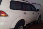 2011 Mitsubishi Montero Gls White SUV For Sale -0