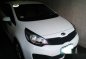 RUSH SALE KIA RIO LX 2012 model gasoline SEDAN white-2