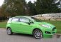 Ford Fiesta Color Green model 2014-1
