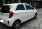 Kia Picanto white color All good 2015-3