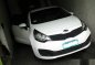 RUSH SALE KIA RIO LX 2012 model gasoline SEDAN white-1