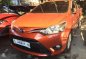 Toyota Vios 2018 1.3E Automatic Orange For Sale -0
