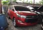 2016 Toyota Innova 2.8 E Manual Gas Red for sale-1